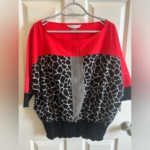 Peter Nygard petite holiday top
